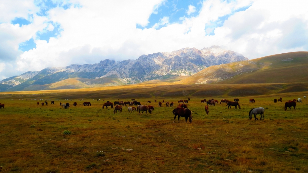 Gran Sasso d'Italia, confine con la Mongolia